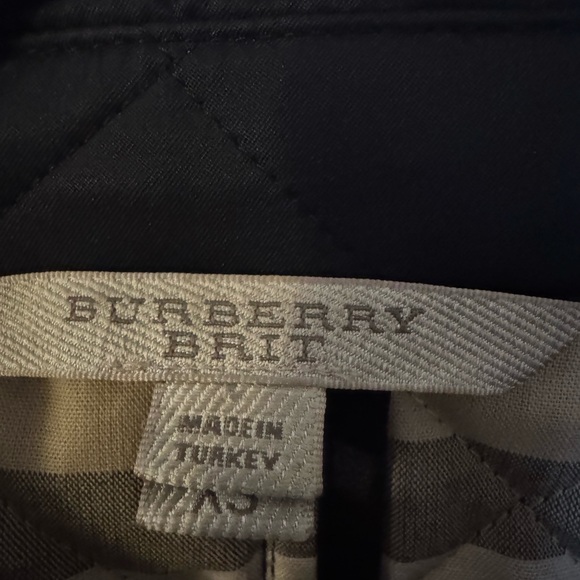 Burberry Jackets & Blazers - Burberry Checkered Beige and Black Jacket